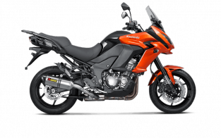 Akrapovic Slip-on Line Titanium met E-keur Kawasaki Versys 1000 2012 2018